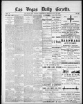 Las Vegas Daily Gazette, 07-25-1883 by J. H. Koogler