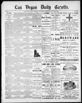 Las Vegas Daily Gazette, 07-28-1883 by J. H. Koogler