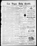 Las Vegas Daily Gazette, 08-01-1883 by J. H. Koogler