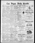 Las Vegas Daily Gazette, 08-07-1883 by J. H. Koogler