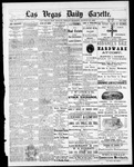 Las Vegas Daily Gazette, 08-10-1883 by J. H. Koogler