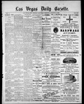 Las Vegas Daily Gazette, 08-18-1883 by J. H. Koogler