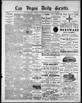 Las Vegas Daily Gazette, 08-21-1883 by J. H. Koogler