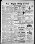 Las Vegas Daily Gazette, 08-22-1883 by J. H. Koogler