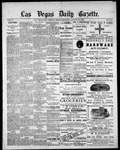 Las Vegas Daily Gazette, 08-24-1883 by J. H. Koogler