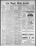 Las Vegas Daily Gazette, 11-06-1883 by J. H. Koogler