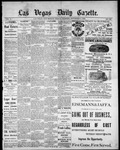 Las Vegas Daily Gazette, 11-09-1883 by J. H. Koogler