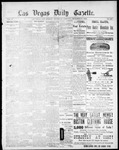 Las Vegas Daily Gazette, 12-27-1883 by J. H. Koogler