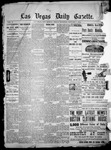 Las Vegas Daily Gazette, 01-04-1884 by J. H. Koogler