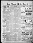 Las Vegas Daily Gazette, 01-09-1884 by J. H. Koogler