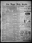Las Vegas Daily Gazette, 01-15-1884 by J. H. Koogler