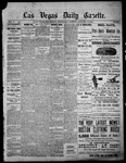 Las Vegas Daily Gazette, 01-16-1884 by J. H. Koogler