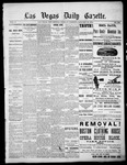 Las Vegas Daily Gazette, 01-22-1884 by J. H. Koogler