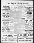 Las Vegas Daily Gazette, 06-10-1884 by J. H. Koogler