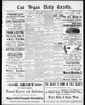 Las Vegas Daily Gazette, 06-11-1884 by J. H. Koogler
