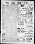 Las Vegas Daily Gazette, 07-09-1884 by J. H. Koogler