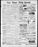 Las Vegas Daily Gazette, 08-08-1884 by J. H. Koogler