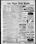 Las Vegas Daily Gazette, 08-14-1884 by J. H. Koogler