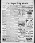 Las Vegas Daily Gazette, 08-20-1884 by J. H. Koogler