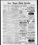 Las Vegas Daily Gazette, 08-28-1884 by J. H. Koogler