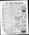 Las Vegas Daily Gazette, 09-03-1884 by J. H. Koogler