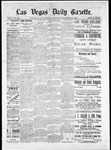Las Vegas Daily Gazette, 09-23-1884 by J. H. Koogler