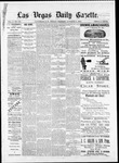 Las Vegas Daily Gazette, 10-03-1884 by J. H. Koogler