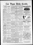 Las Vegas Daily Gazette, 10-07-1884 by J. H. Koogler