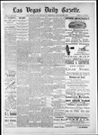 Las Vegas Daily Gazette, 10-25-1884 by J. H. Koogler