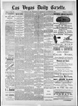 Las Vegas Daily Gazette, 10-29-1884 by J. H. Koogler