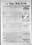 Las Vegas Daily Gazette, 10-31-1884 by J. H. Koogler