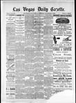 Las Vegas Daily Gazette, 11-04-1884 by J. H. Koogler