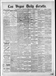 Las Vegas Daily Gazette, 11-05-1884 by J. H. Koogler