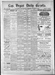 Las Vegas Daily Gazette, 11-06-1884 by J. H. Koogler