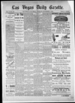 Las Vegas Daily Gazette, 11-07-1884 by J. H. Koogler