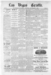 Las Vegas Daily Gazette, 11-14-1884 by J. H. Koogler