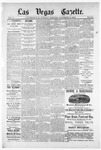 Las Vegas Daily Gazette, 11-18-1884 by J. H. Koogler