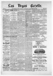 Las Vegas Daily Gazette, 11-23-1884 by J. H. Koogler