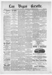 Las Vegas Daily Gazette, 11-29-1884 by J. H. Koogler