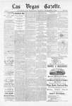 Las Vegas Daily Gazette, 12-03-1884 by J. H. Koogler