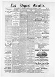 Las Vegas Daily Gazette, 12-13-1884 by J. H. Koogler