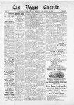 Las Vegas Daily Gazette, 12-14-1884 by J. H. Koogler