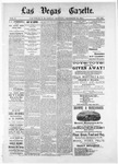 Las Vegas Daily Gazette, 12-19-1884 by J. H. Koogler