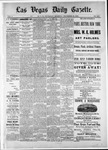 Las Vegas Daily Gazette, 12-25-1884 by J. H. Koogler