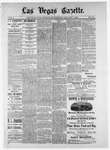 Las Vegas Daily Gazette, 01-07-1885 by J. H. Koogler