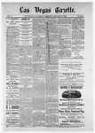 Las Vegas Daily Gazette, 01-09-1885 by J. H. Koogler