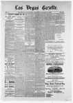 Las Vegas Daily Gazette, 01-13-1885 by J. H. Koogler