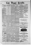 Las Vegas Daily Gazette, 01-20-1885 by J. H. Koogler