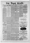 Las Vegas Daily Gazette, 01-25-1885 by J. H. Koogler