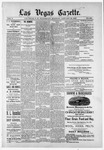 Las Vegas Daily Gazette, 01-28-1885 by J. H. Koogler